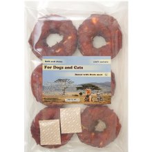 Dog & Cat Soft donut s kachním masem 10 cm 6 ks