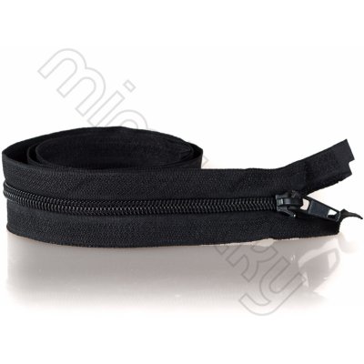 Zip spirálový dělitelný 50cm šíře 5mm černý – Zboží Mobilmania