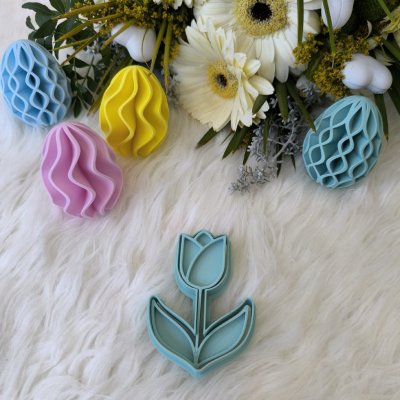 Tulipán na stonku | Velikonoční vykrajovátka a dárkové sady – Hledejceny.cz