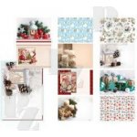 Vánoční obálky C5 mix motivů 20ks v balení, MFP Paper – Zboží Dáma