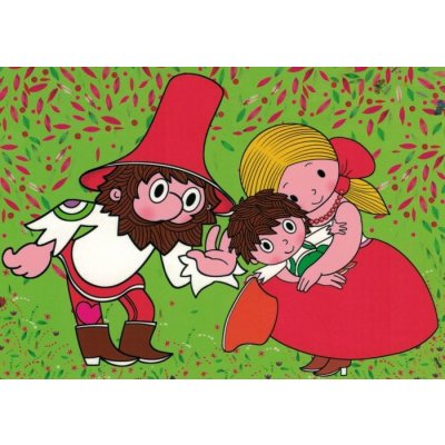 Pohlednice Rumcajs 18 – Zboží Dáma