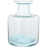 H&L Skleněná váza Veyron 15×21 cm – čirá, z recyklovaného skla – Hledejceny.cz
