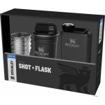 Stanley Dárkový set Adventure Series Placatka 4 panáky black 230 ml – Zboží Dáma