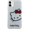 Pouzdro a kryt na mobilní telefon Hello Kitty IML Head na Apple iPhone 11 bílé