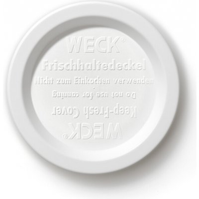 Plastové víčko ke sklenicím WECK Keep Fresh 80 mm, 5 ks – Hledejceny.cz