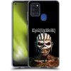 Pouzdro a kryt na mobilní telefon Samsung Pouzdro Head Case Samsung Galaxy A21s Iron Maiden The Book Of Souls