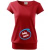 Těhotenské a kojící tričko Bezvatriko tričko Baby Inside červená