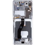 LCD Displej + Dotyk + Přední kryt Samsung Galaxy S21 Ultra – Zboží Mobilmania