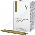 Collagen 10 000 mg + Vitamín C + Selen + Q10 ananas 30 sáčků á 10,7 g – Hledejceny.cz