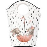 Butter Kings Koš na prádlo Forest School-Bunnies in the Rain 80l – Sleviste.cz