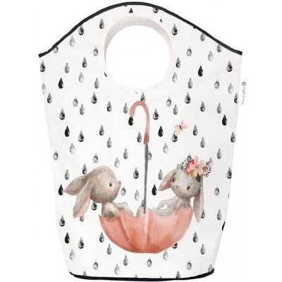 Butter Kings Koš na prádlo Forest School-Bunnies in the Rain 80l – Sleviste.cz