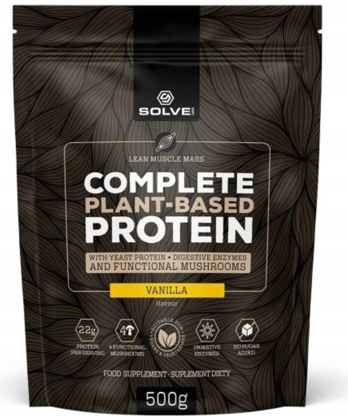 Solve Labs Complete Plant-Based Protein 500 g