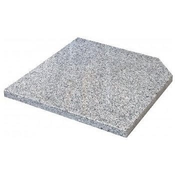 Doppler Schirme Doppler Design Granit Platte 25kg grau 50x50x4cm