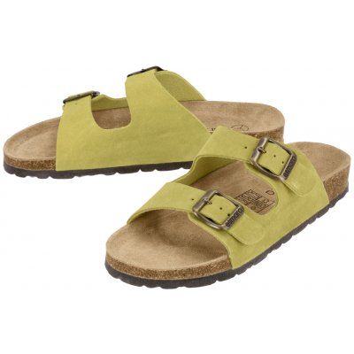 esmara dámské kožené pantofle zelená – Hledejceny.cz