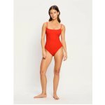 Modibodi menstruační plavky String Back One Piece Light Poinciana – Zboží Dáma