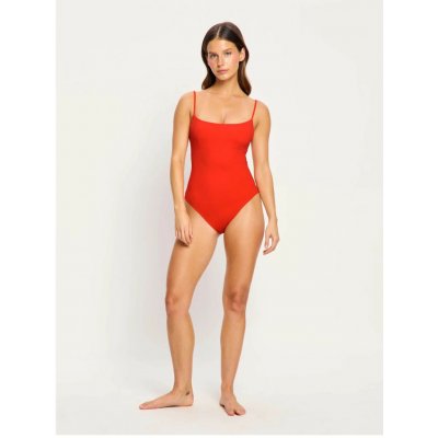 Modibodi menstruační plavky String Back One Piece Light Poinciana – Zboží Dáma