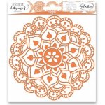 Aladine plastová šablona mandala 15 X 15 CM – Zboží Dáma