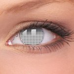 MaxVue ColorVue Crazy White Screen tříměsíční nedioptrické 2 čočky – Hledejceny.cz