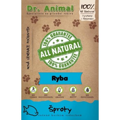 Dr. Animal proužky mořská ryba 80 g – Zbozi.Blesk.cz