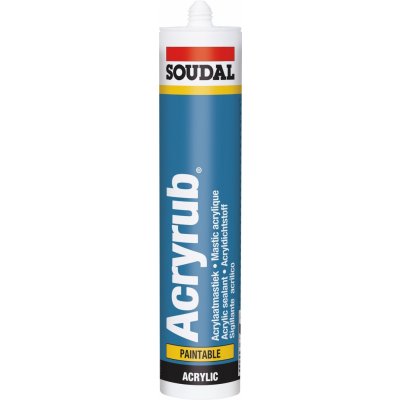 SOUDAL Acryrub akrylový tmel 310g šedý