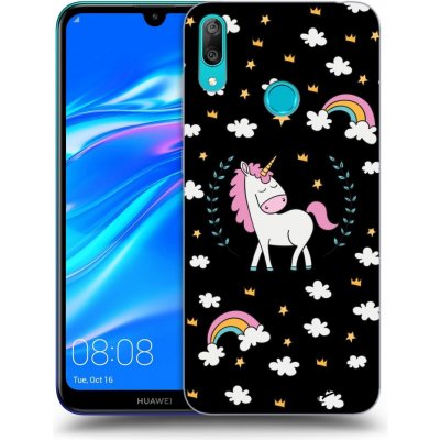 Pouzdro Picasee ULTIMATE CASE Huawei Y7 2019 - Unicorn star heaven – Zboží Mobilmania