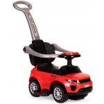 Mamido Mamido Odrážedlo Sport Car s vodící tyčí 3v1 GUMOVÉ kola červené – Zboží Dáma