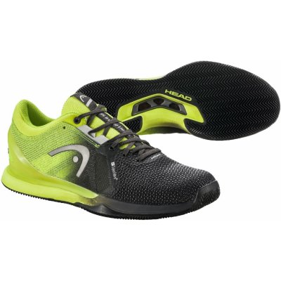 Head Sprint Pro 3.0 SF Clay Court Men Black/Lime – Zboží Mobilmania