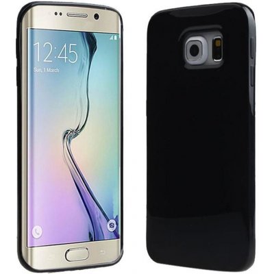 Pouzdro Super slim TPU Samsung S6 Edge černé – Zboží Mobilmania