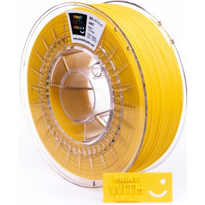 Print With Smile ABS - Yellow 1,75 mm; 0,5 kg – Zboží Živě