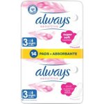 Always Platinum Secure Night Hygienické Vložky S Křidélky 14 ks – Sleviste.cz