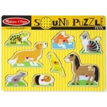 Melissa & Doug puzzle se zvuky domácí zvířata – Sleviste.cz