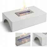 Sureflame Piccolo Freestanding Bio Ethanol Fire in White – Zboží Mobilmania