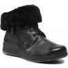 Dámské kotníkové boty Caprice polokozačky 9-26150-29 černá