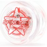 Yoyofactory yoyo Spinstar LED svítící Červená – Zboží Dáma
