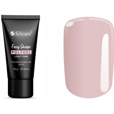 Silcare Acryl gel Poly gel Acryl gel Uv Led Easy Shape světle pink 30 g – Hledejceny.cz