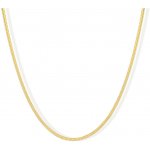 Lillian Vassago Jemný zlatý řetízek, lanko LLV59-GCH029 Bílá – Sleviste.cz