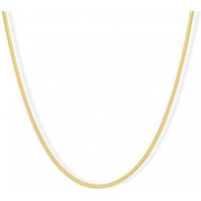 Lillian Vassago Jemný zlatý řetízek, lanko LLV59-GCH029 Bílá – Sleviste.cz