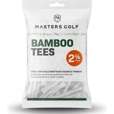 Masters Golf Bamboo Tees 2 1/8 bambusové biele 25 ks – Zboží Dáma