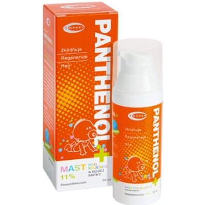 Topvet Panthenol+ mast 11% pro kojence a matky 50 ml – Hledejceny.cz