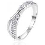 Agato stříbrný prsten se zirkony AGT R19W – Hledejceny.cz