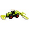 Auta, bagry, technika MaDe Farmářský set Traktor s balíkovačem 21 cm