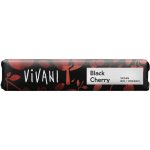 Vivani čokoládová tyčinka black cherry 35g – Sleviste.cz