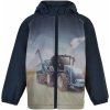 Kojenecký kabátek, bunda a vesta Minymo Softshellová bunda Modrý traktor