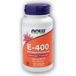 NOW Foods Vitamin E-400 400 IU 100 softgel kapslí – Hledejceny.cz