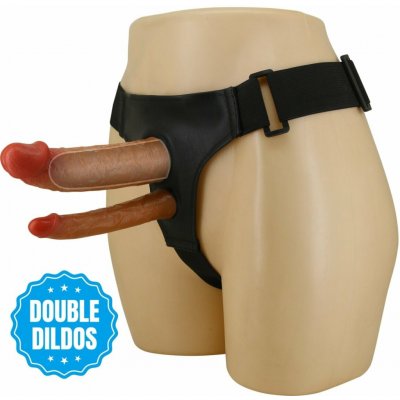 Baile Pretty Love Keaven Harness Briefs strap on postroj se dvěma dildy – Zboží Dáma Baile Pretty Love Keaven Harness Briefs strap on postroj se dvěma dildy – Zboží Dáma