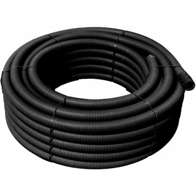 KORUDRAIN Drenážní trubka černá 100 mm bez otvorů PE ZESÍLENÁ – HobbyKompas.cz