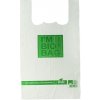 Nákupní taška a košík EcoPack Taška BIO kompostovatelná 25+12x45 cm bal/50