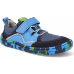 Froddo Barefoot textilní tenisky BF Elastic Dark blue modré – Zboží Dáma