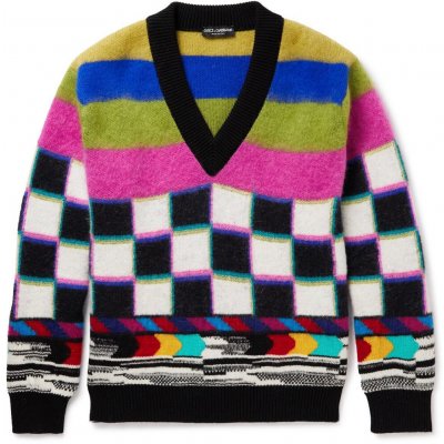Dolce & Gabbana multicolor svetr barevná – Zboží Dáma
