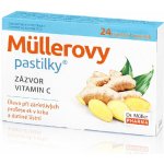 Dr. Müller Müllerovy pastilky se zázvorem a vitaminem C 24 ks – Hledejceny.cz